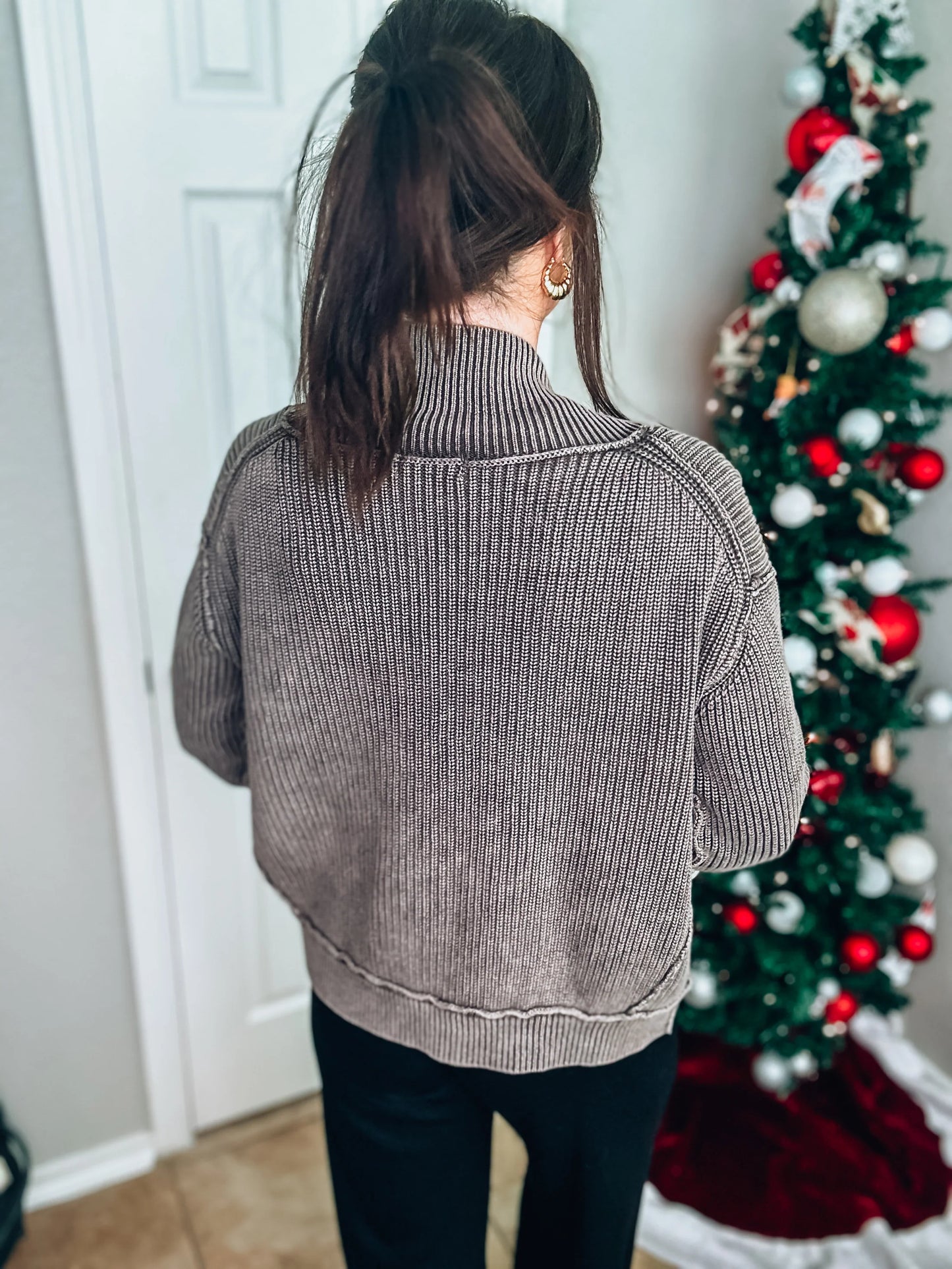 Brown Wash Cardigan - NWT - Sizes Small and Medium