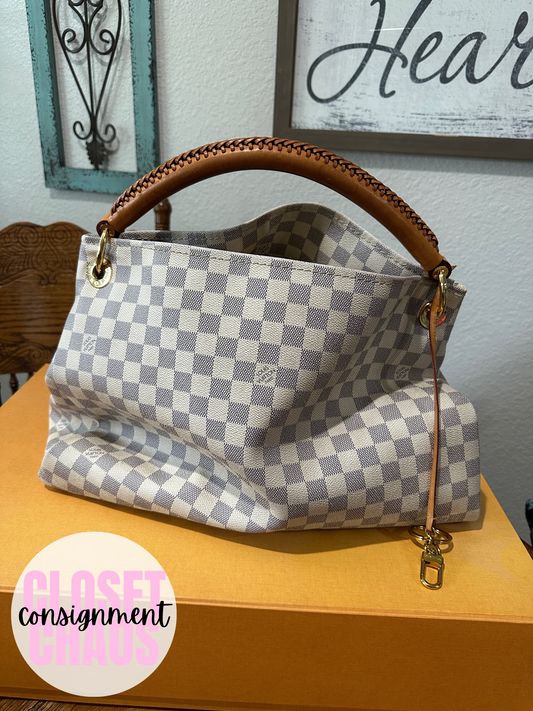 PREOWNED Louis Vuitton Damier Azur Artsy MM