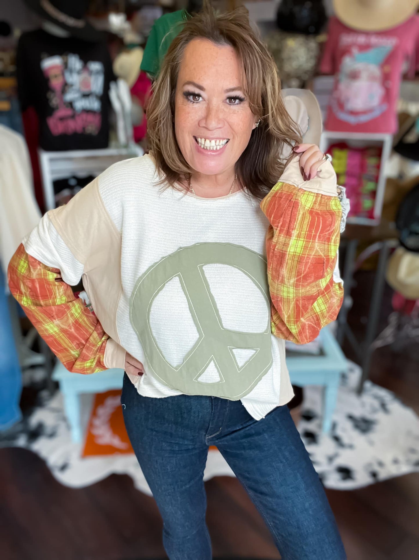 Peace Top NWT - Size XL