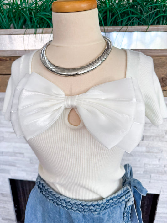 Classic Bow Top - Size Small