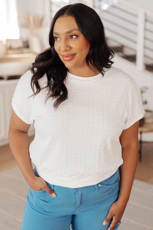 Classic Short Sleeve Top in White NWOT - Size 2X