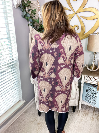 Aztec Print Jacket by Ivy Jane - Size XL