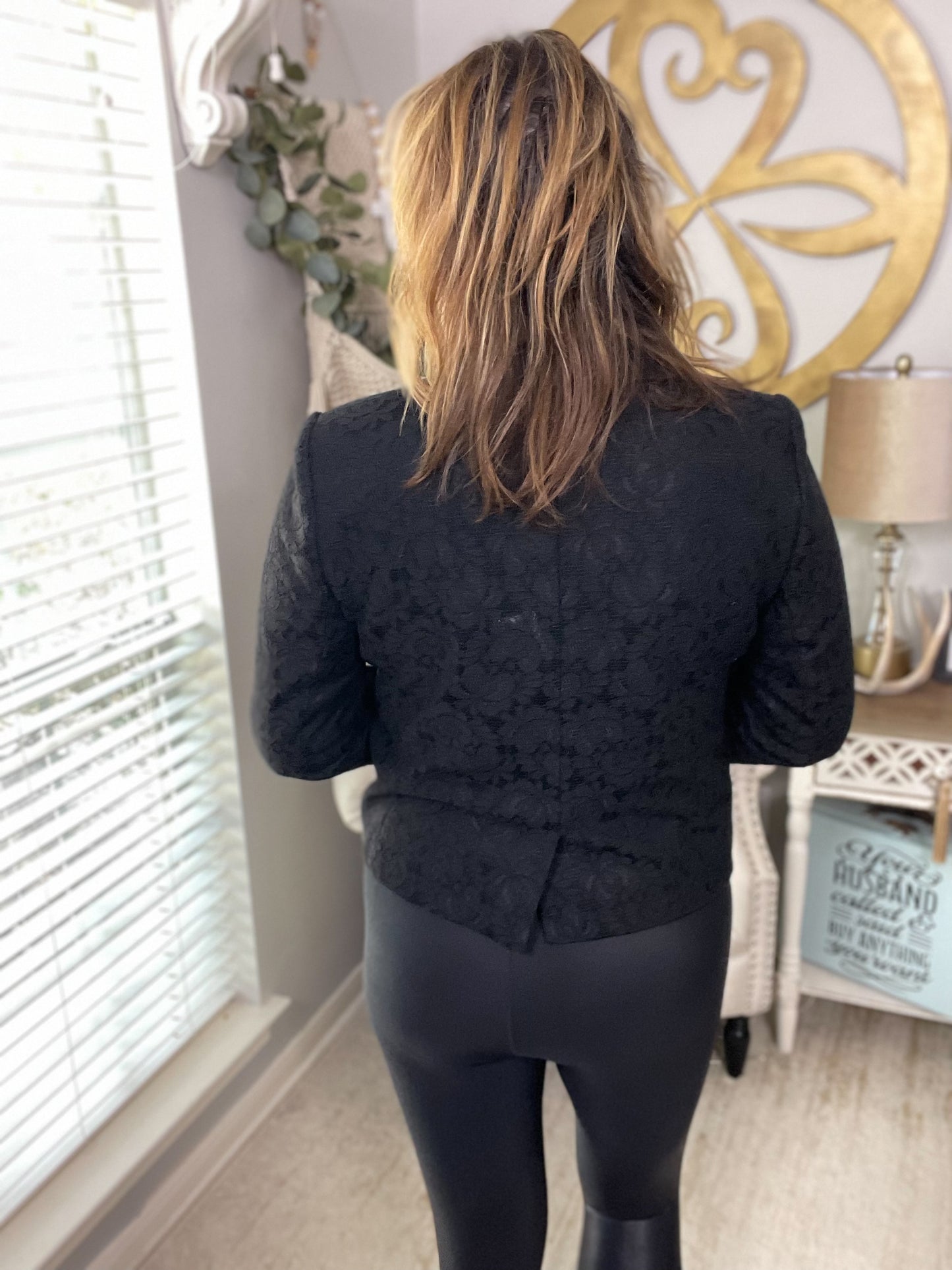 Black Blazer by ann Taylor - Size 12P