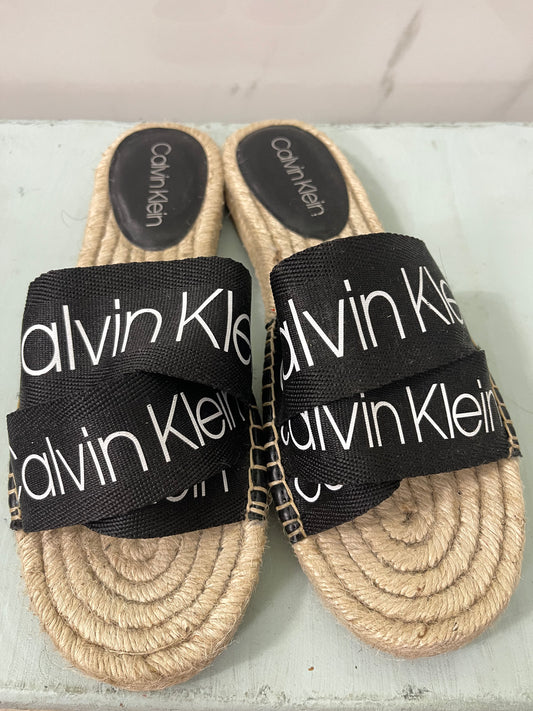 Calvin Klein Tasha Slides - Size 10