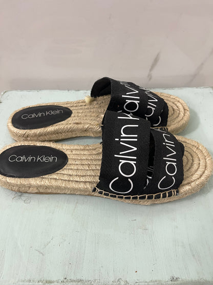 Calvin Klein Tasha Slides - Size 10