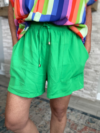 Green Shorts by SSYS - Size XL