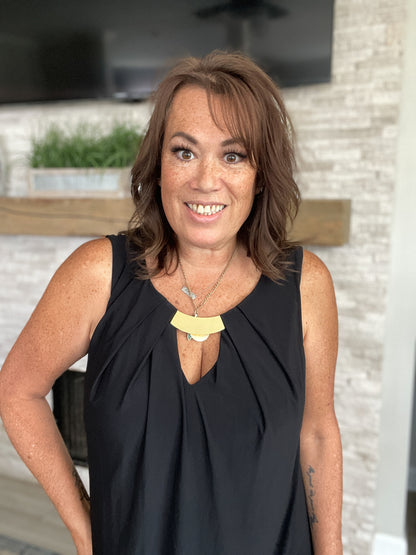 Black Sleeveless Dress by Emma & Michele - Size Large