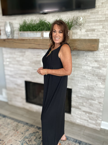 Black Sleeveless Dress by Emma & Michele - Size Large