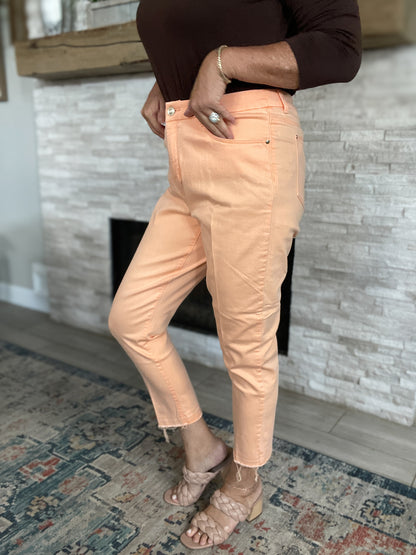 Chico’s Women’s Peach Define Me Straight Leg Ankle Jeans - Size 14R/2.5R