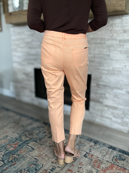 Chico’s Women’s Peach Define Me Straight Leg Ankle Jeans - Size 14R/2.5R